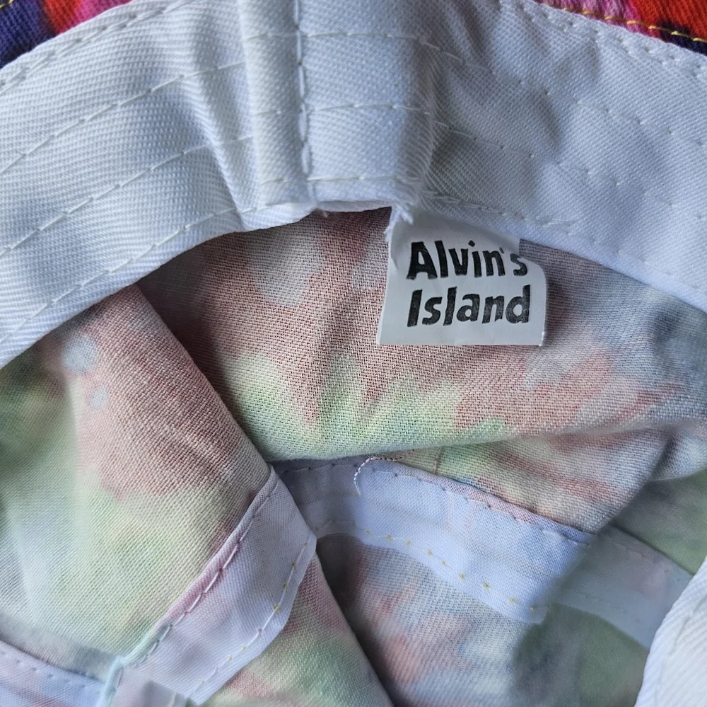 Orange Beach Kids Brightly Colored Tie-dye Bucket Hat